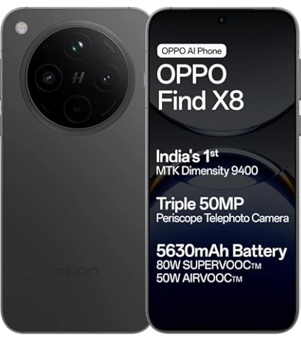 Oppo Find X8 5G (Star Grey, 256 GB) (12 GB RAM) : Amazon.in